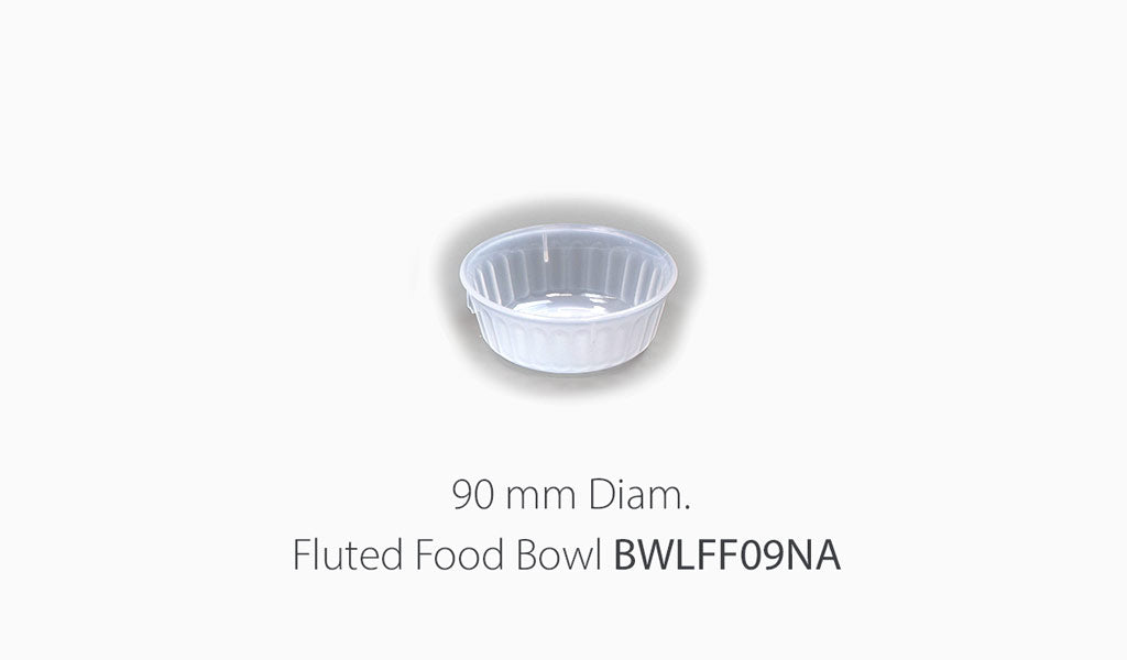 90mm AUTOTHERM Fluted Food Bowl