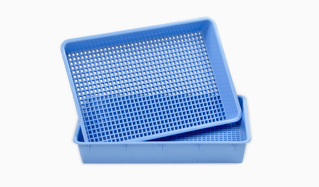 400x270x60mm Perforated Tray