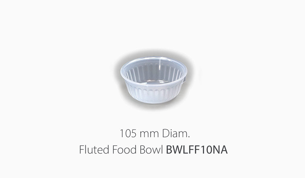 105mm AUTOTHERM Fluted Food Bowl