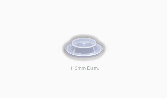 115mm AUTOTHERM Translucent Round Cover